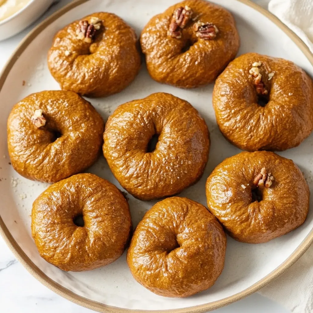 Pumpkin Bagels Recipe