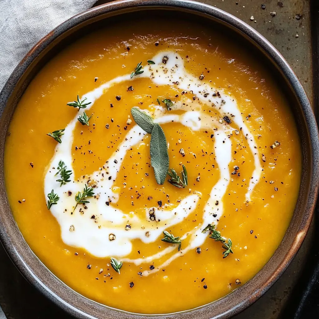 Easy Butternut Squash Soup Recipe