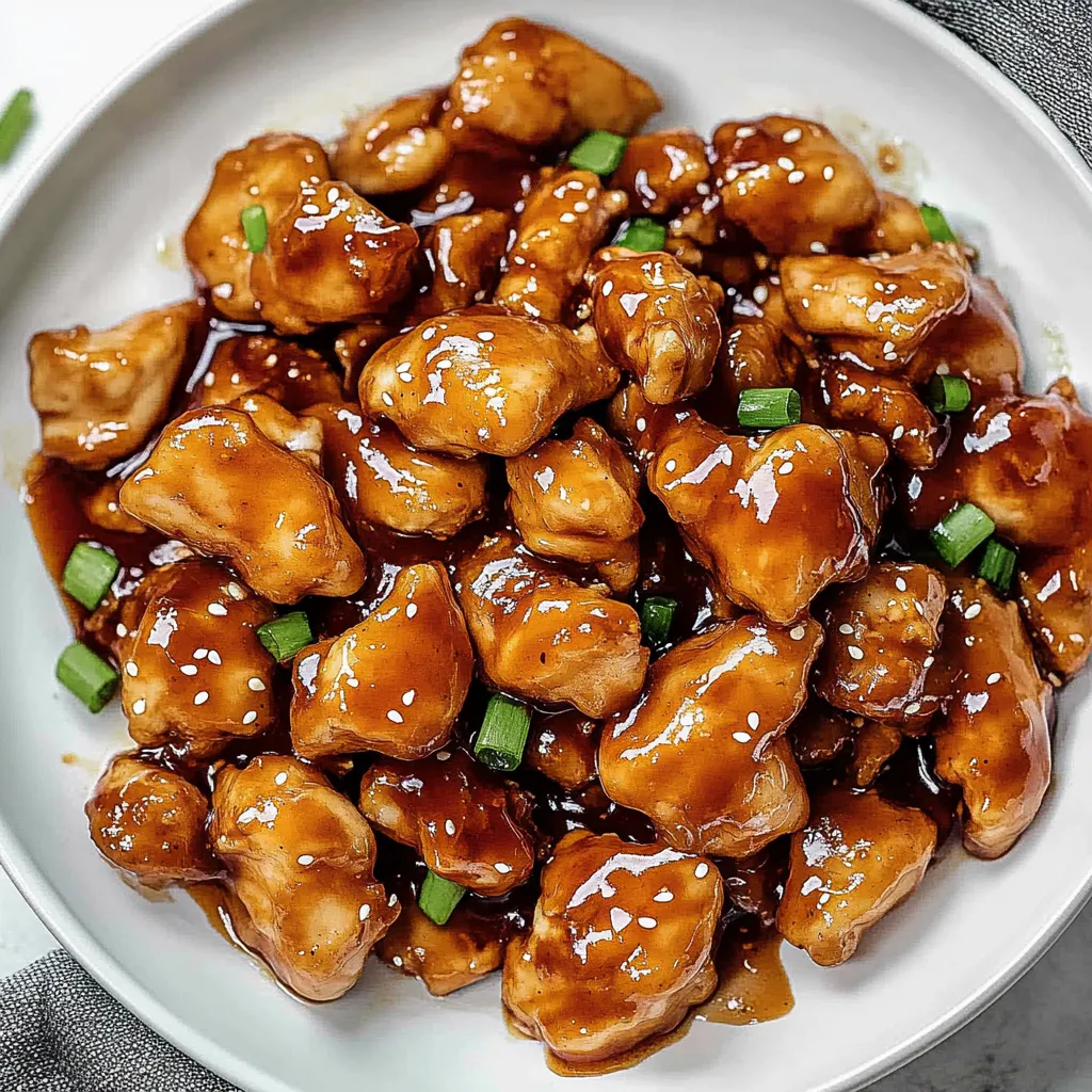 Bourbon Chicken