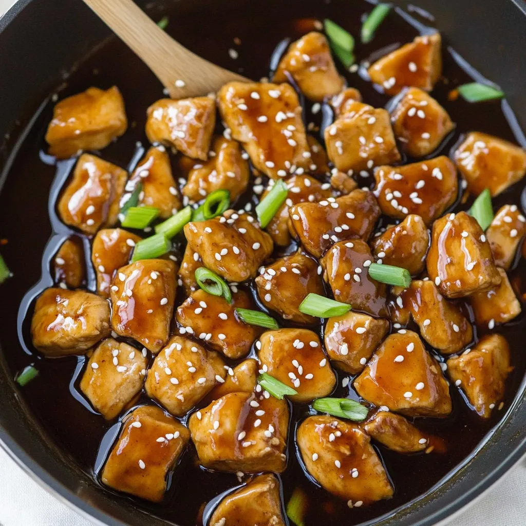 Quick Bourbon Chicken Recipe
