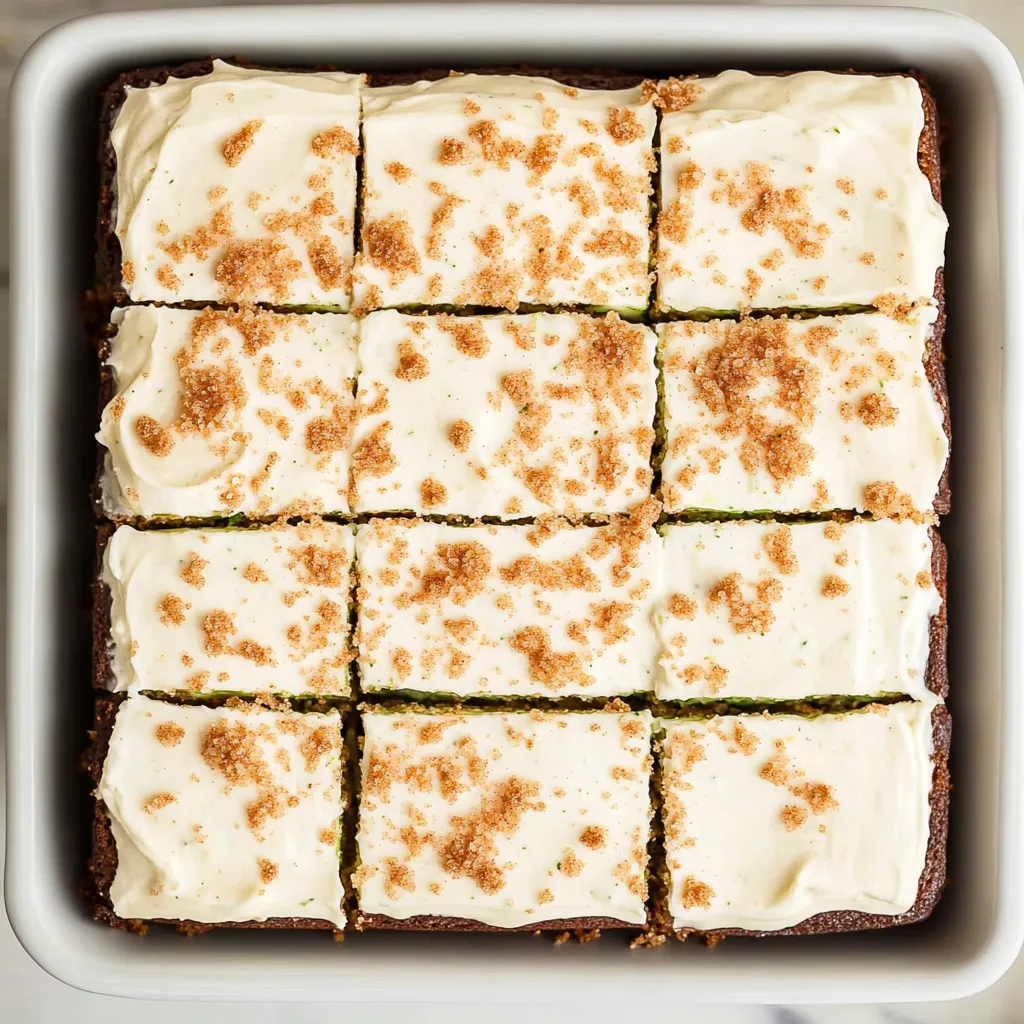 Easy Zucchini Cake Recipe