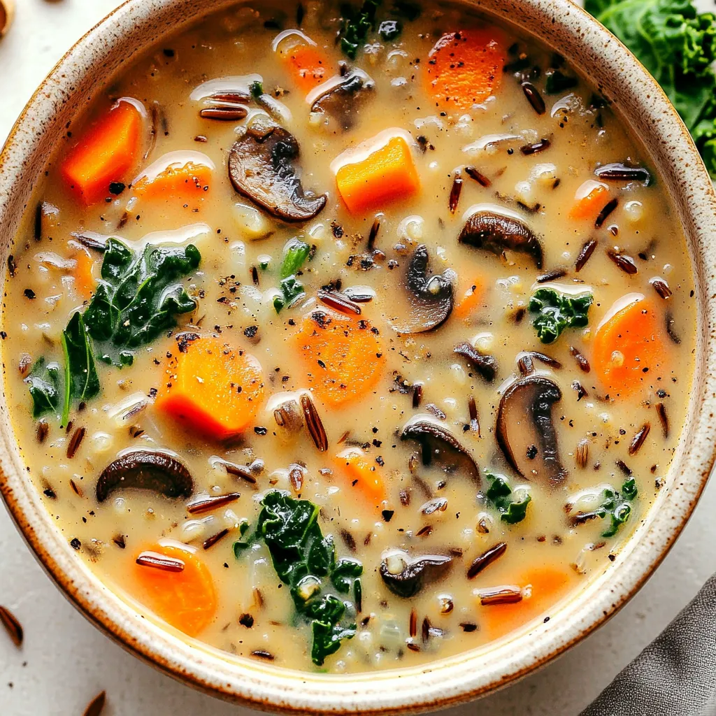 Cozy Wild Rice Soup Recipe