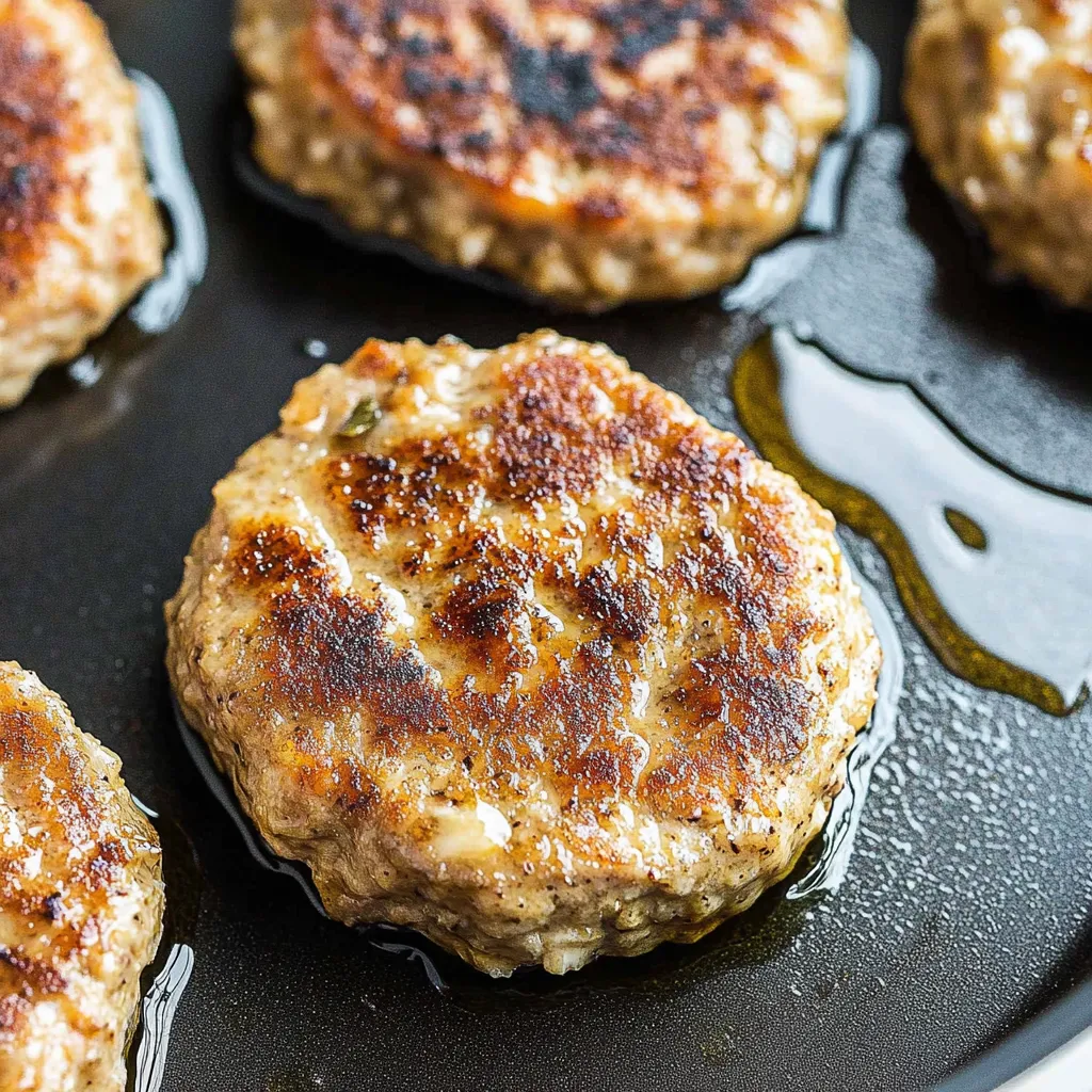 Easy Chicken Sausage Patties