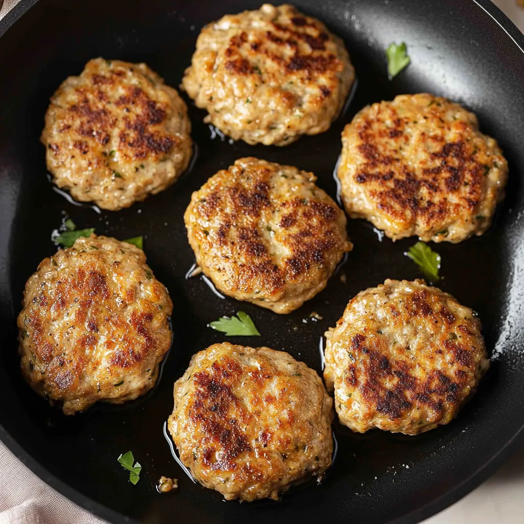 Chicken Sausage Patties Recipe