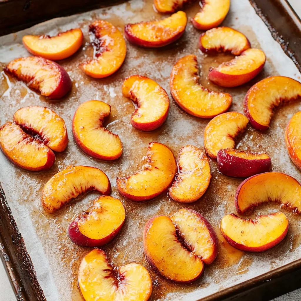 Sweet Roasted Peaches Recipe