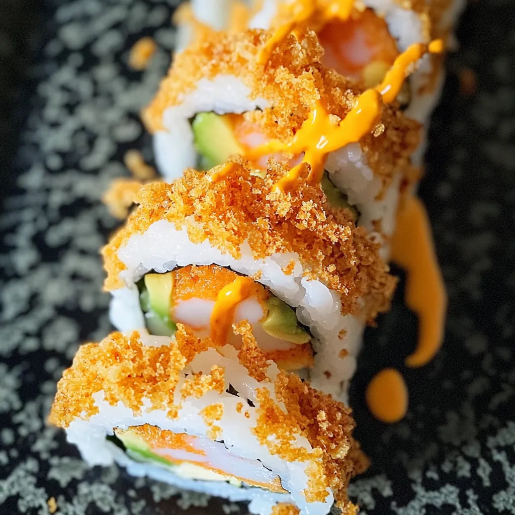 Crunchy Roll Sushi Recipe