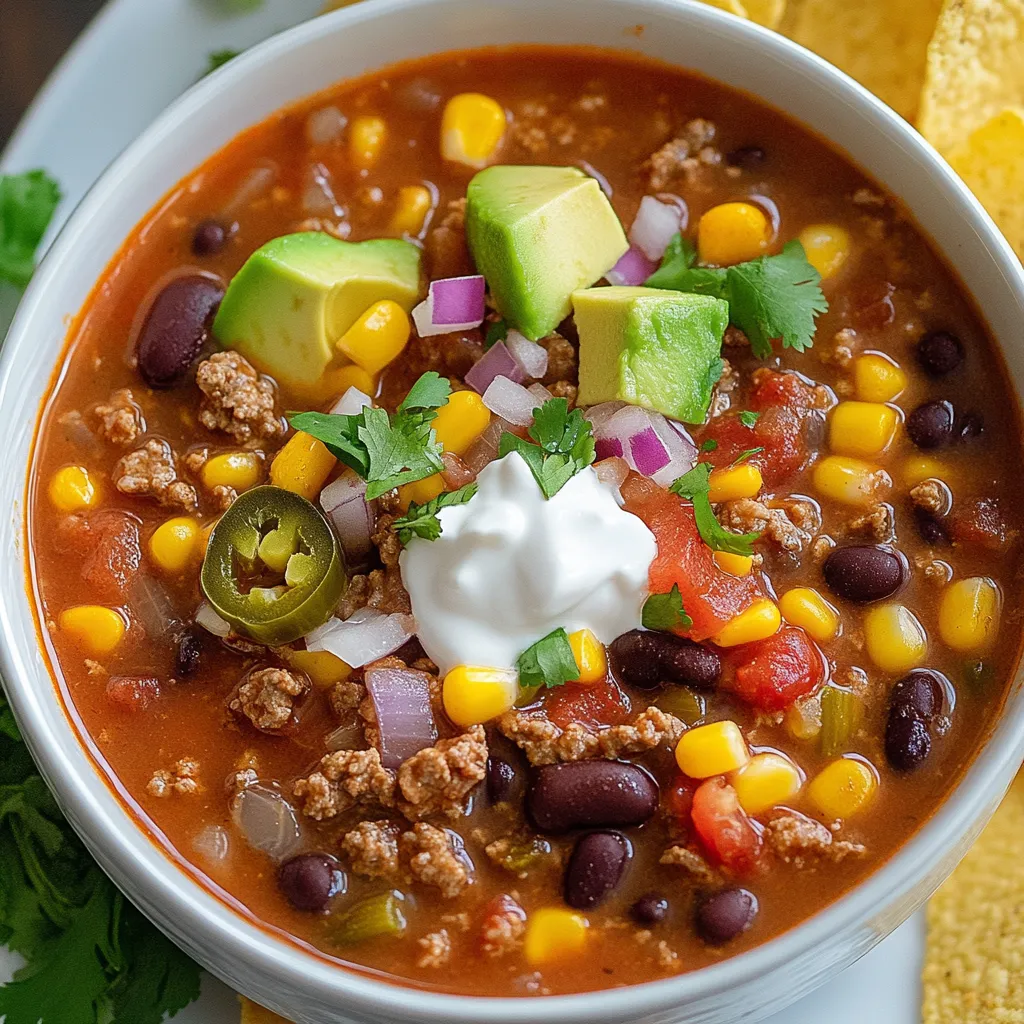 Taco Soup Recipe