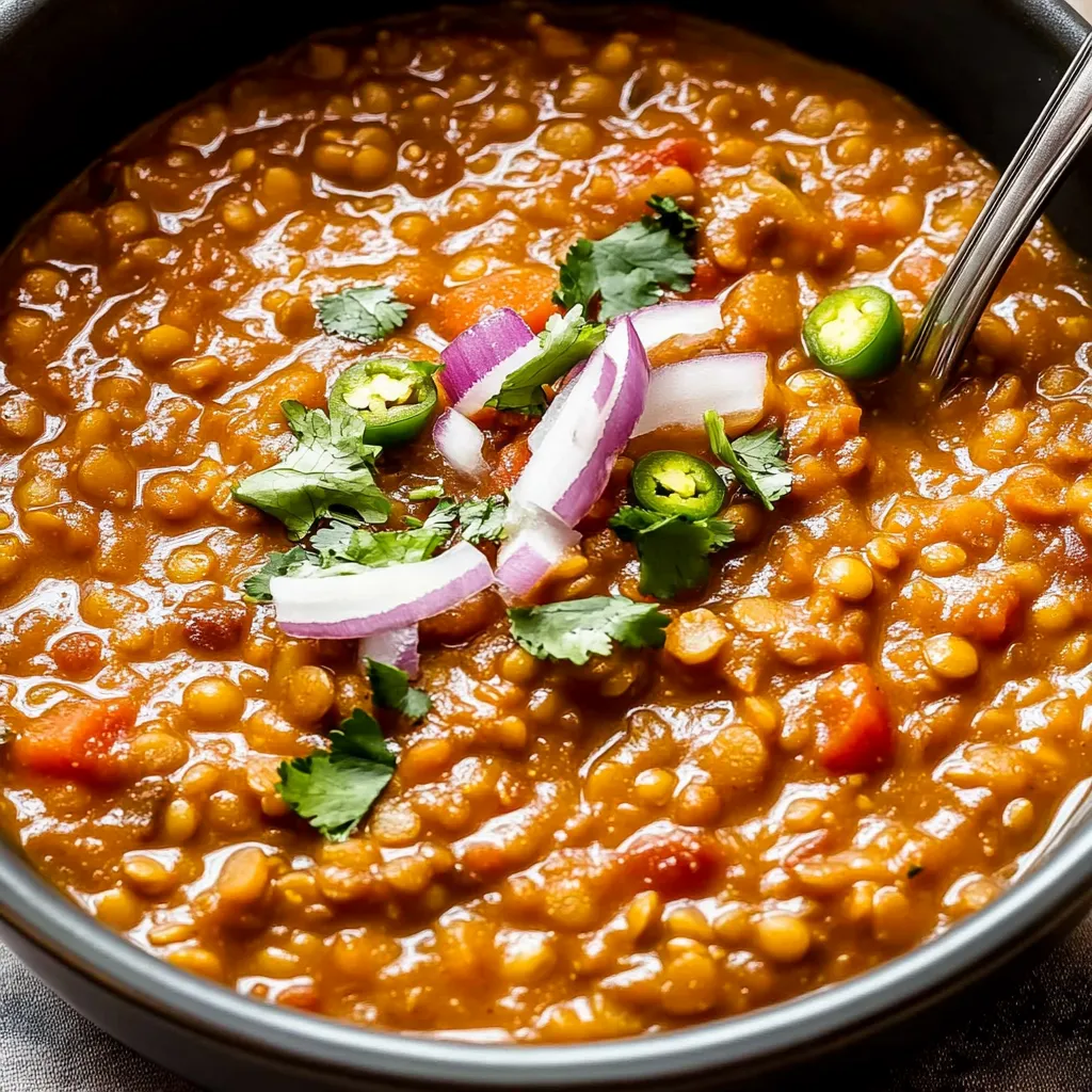 Vegetarian Lentil Chili Recipe