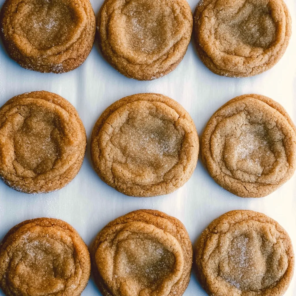Chewy Brown Sugar Cookies