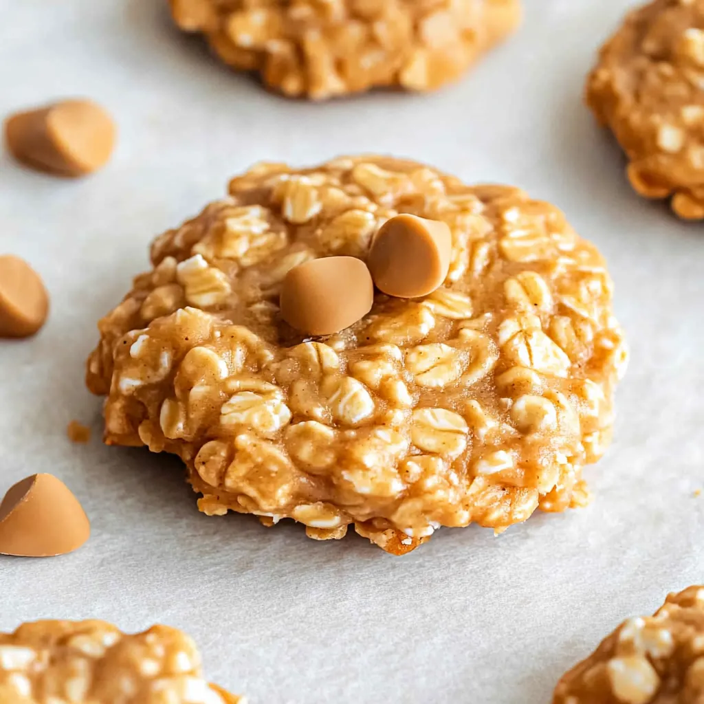 No Bake Butterscotch Cookies Recipe