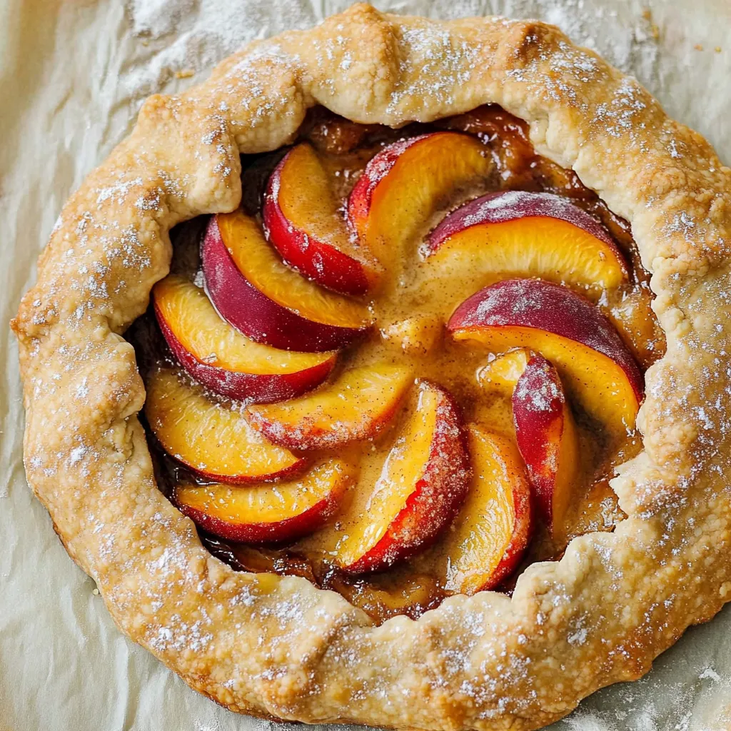 Peach Galette