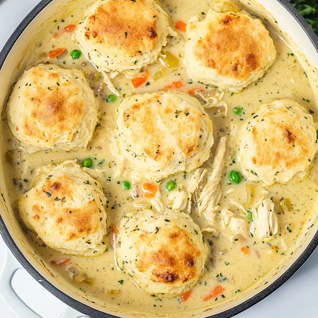 Easy Chicken and Biscuits Recipe