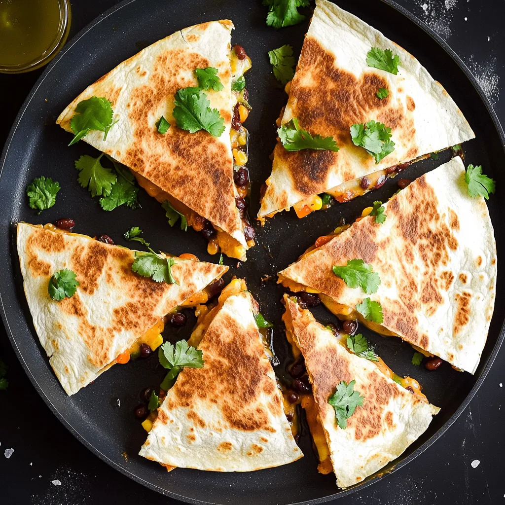 Black Bean Quesadilla