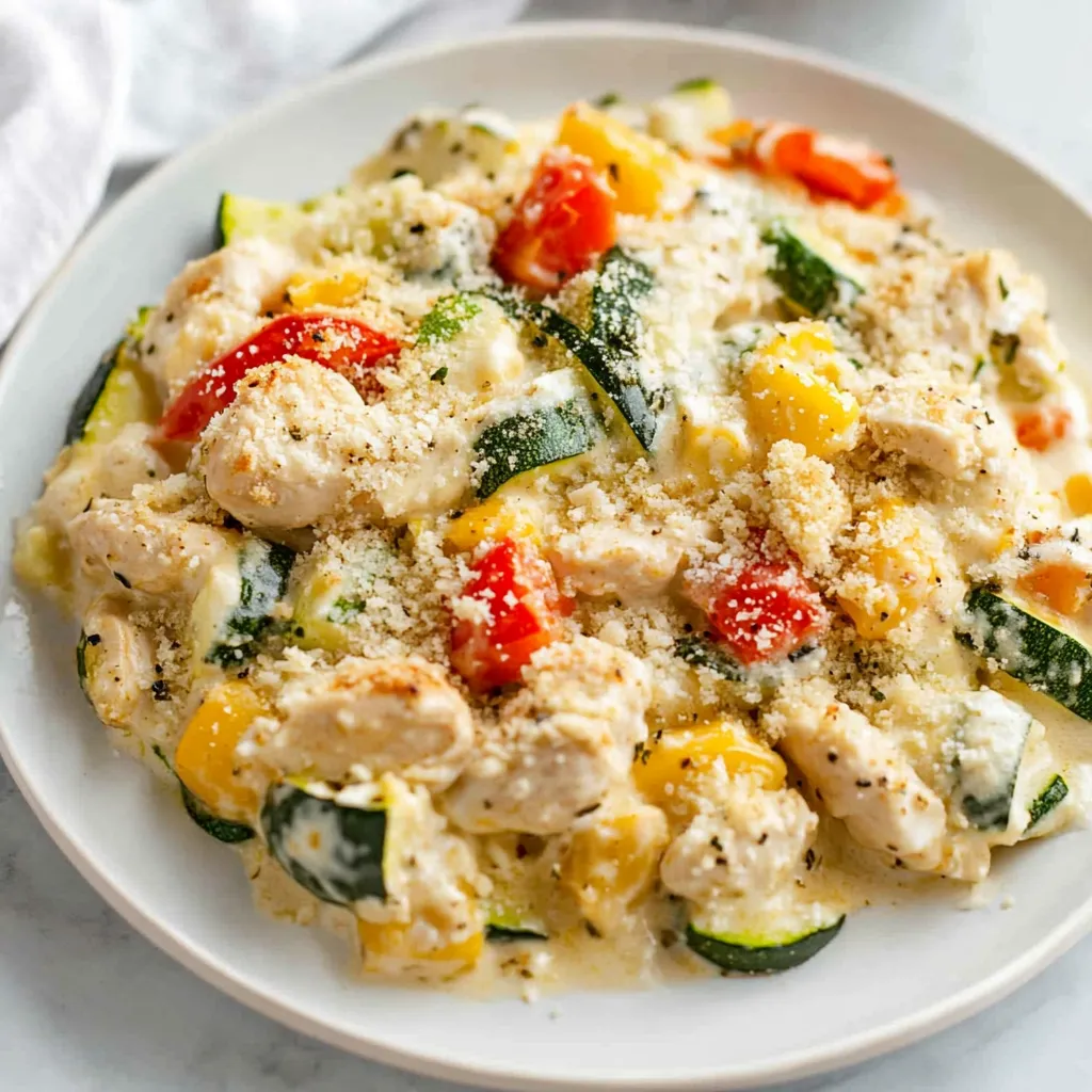 Chicken Zucchini Casserole
