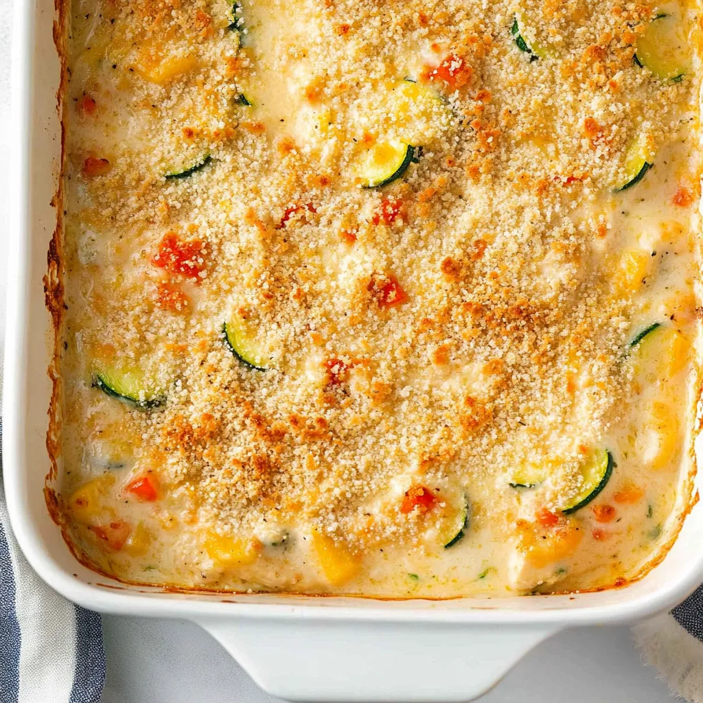Chicken Zucchini Casserole Recipe