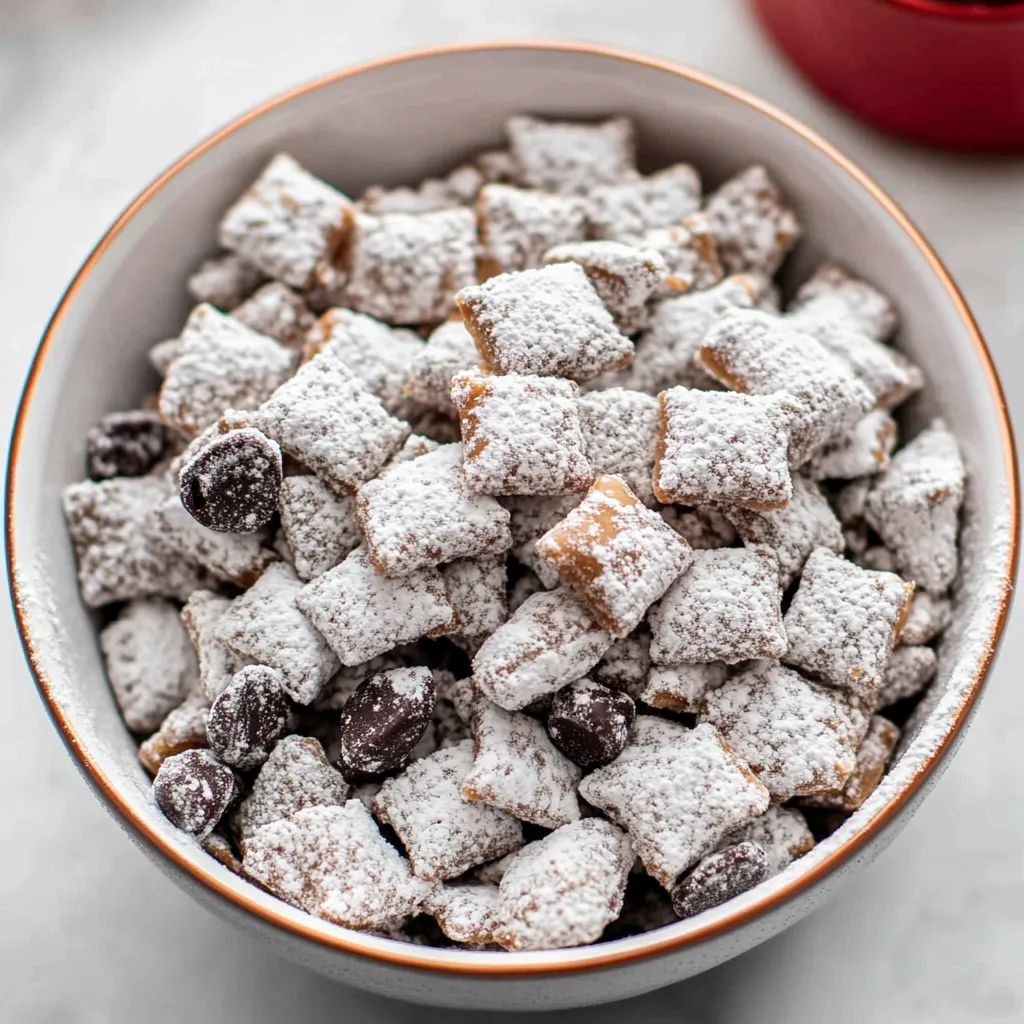 Salted Caramel Puppy Chow Recipe