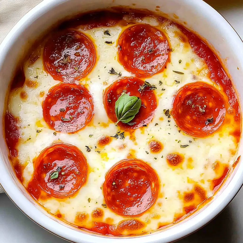 Cottage Cheese Pizza Bowl