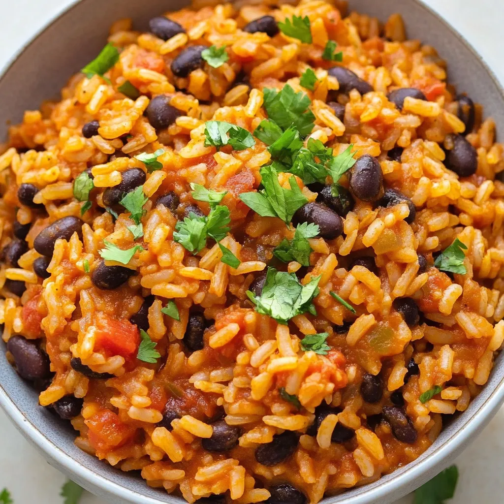 Easy Spanish Rice and Beans