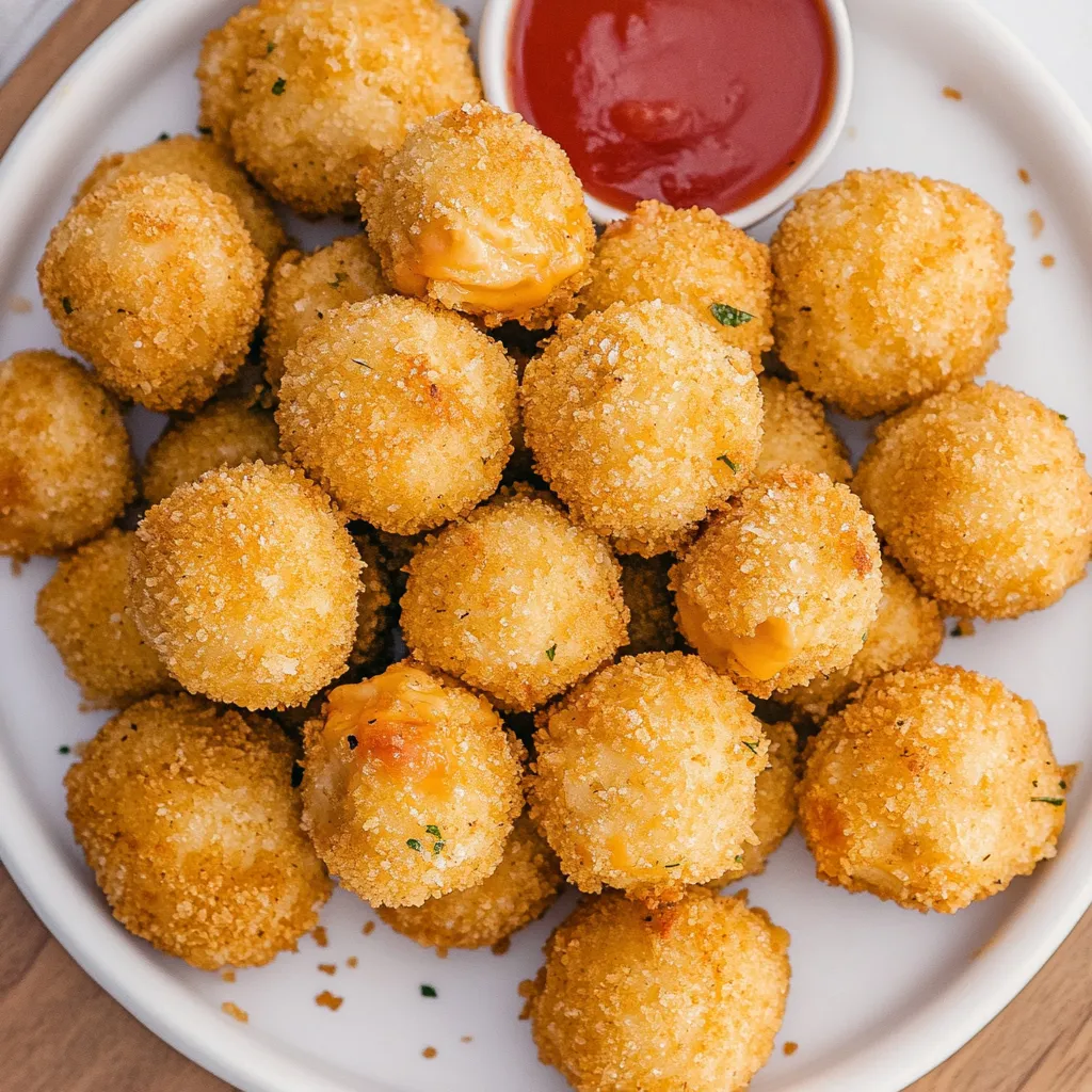 Crispy Mac Cheese Balls Recipe