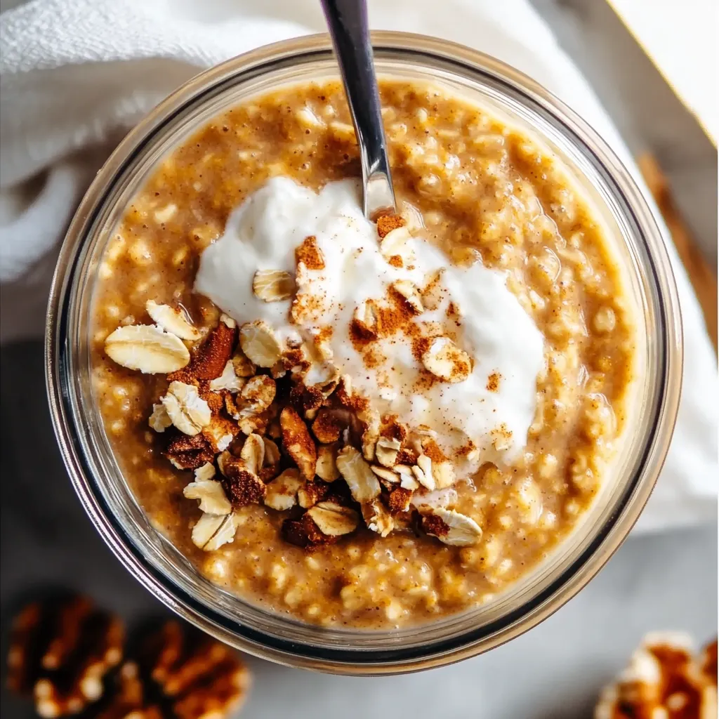 Easy Pumpkin Overnight Oats