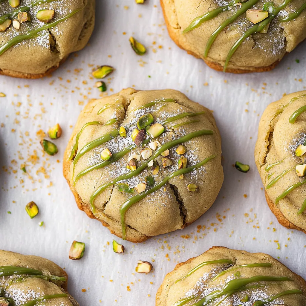 Easy Pistachio Croissant Cookies Recipe