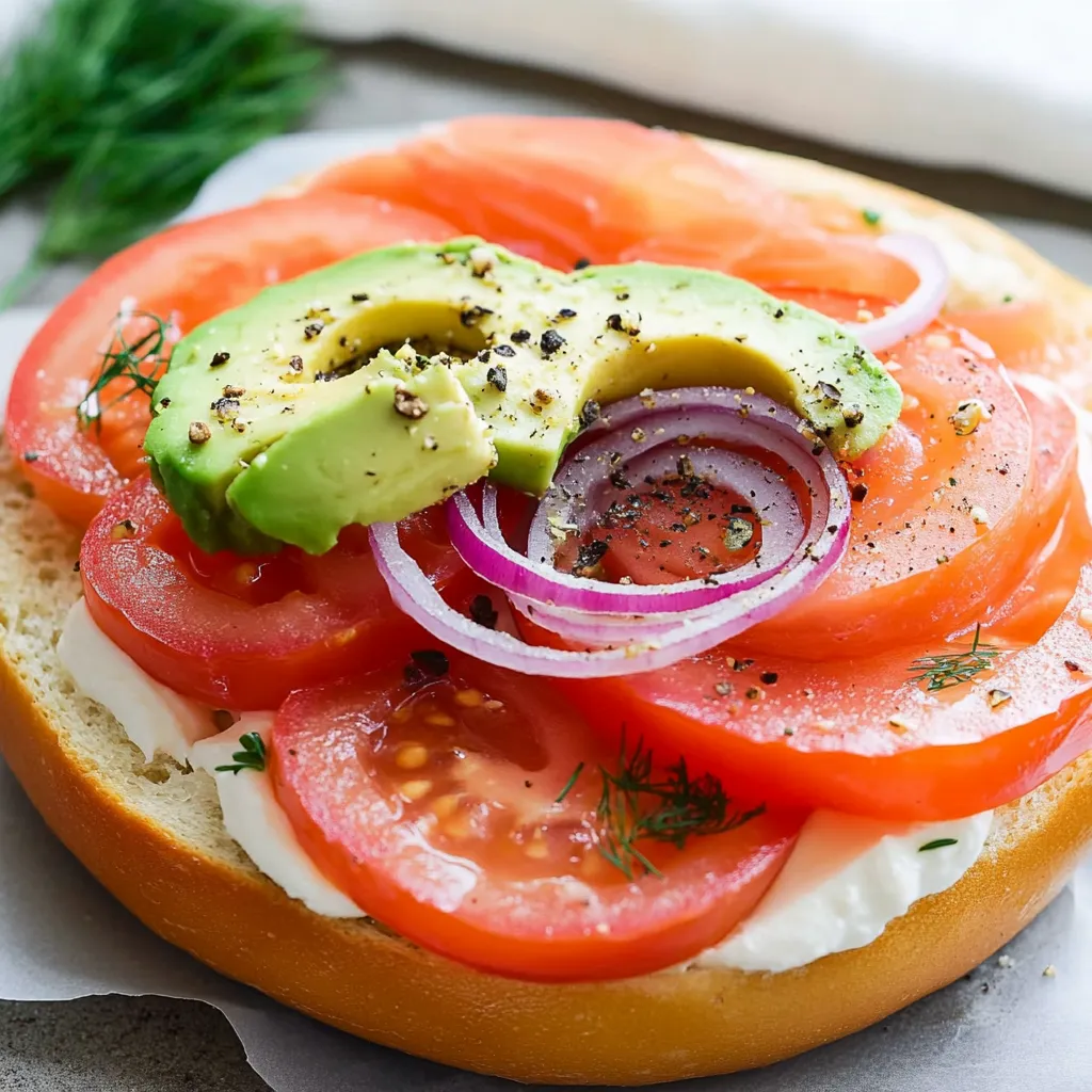 Smoked Salmon Bagels Recipe