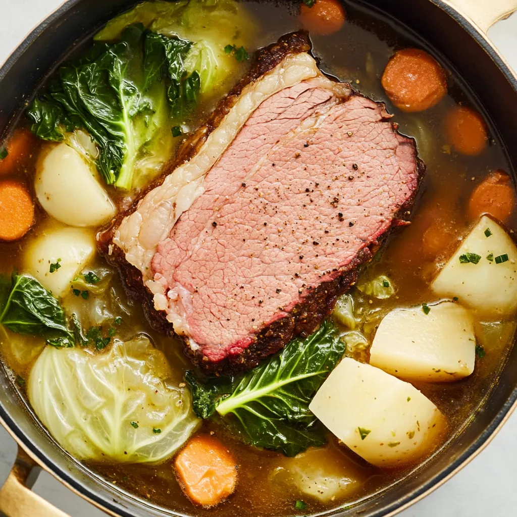 Easy Corned Beef and Cabbage Recipe