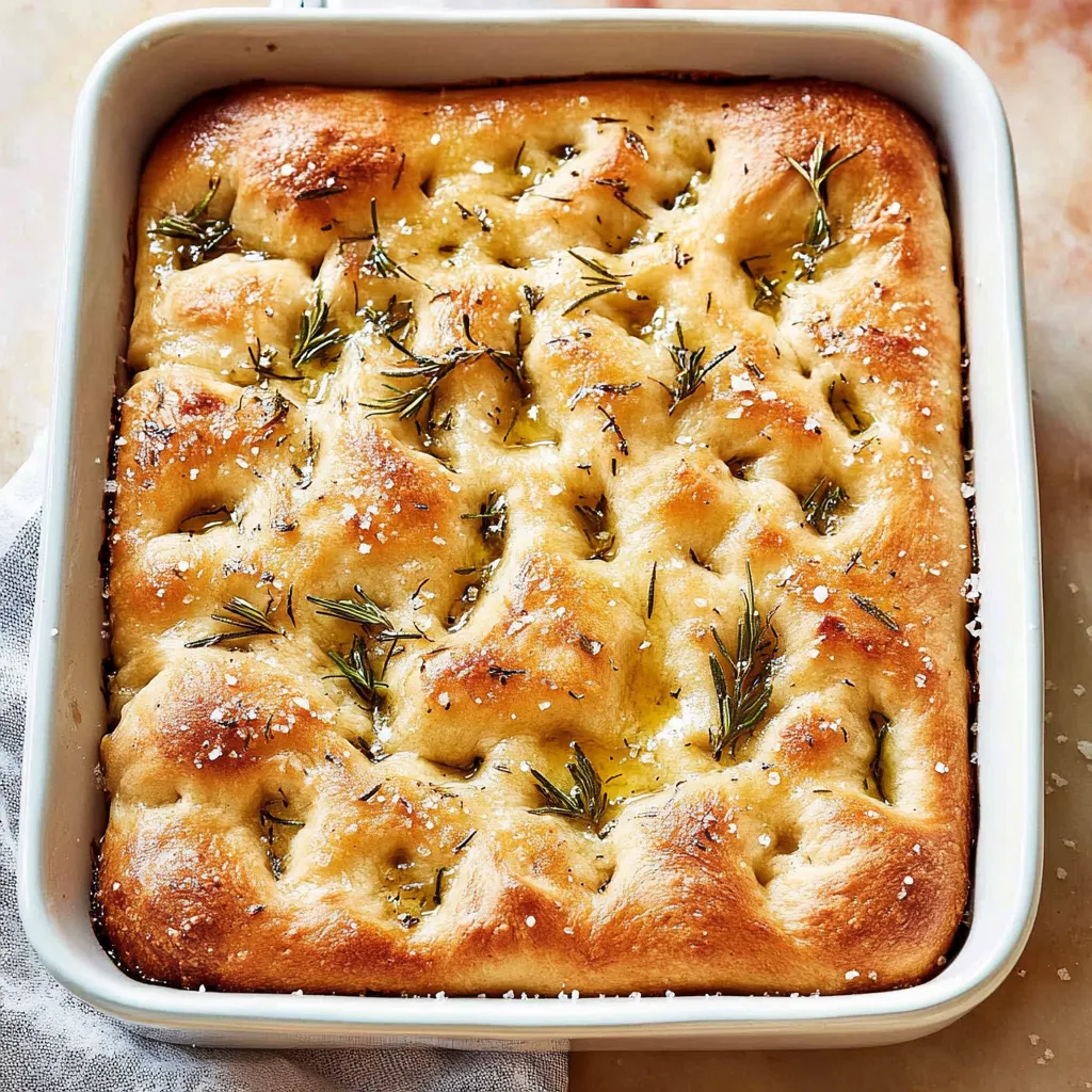 Focaccia Bread Recipe