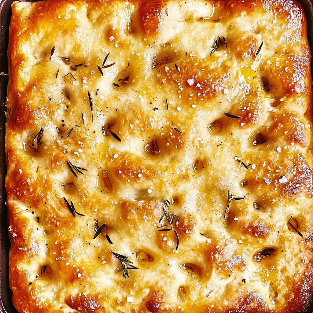 Soft Focaccia Bread Recipe