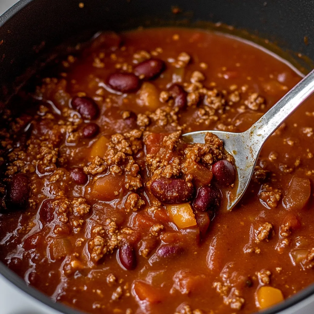 Turkey Chili with Pumpkin