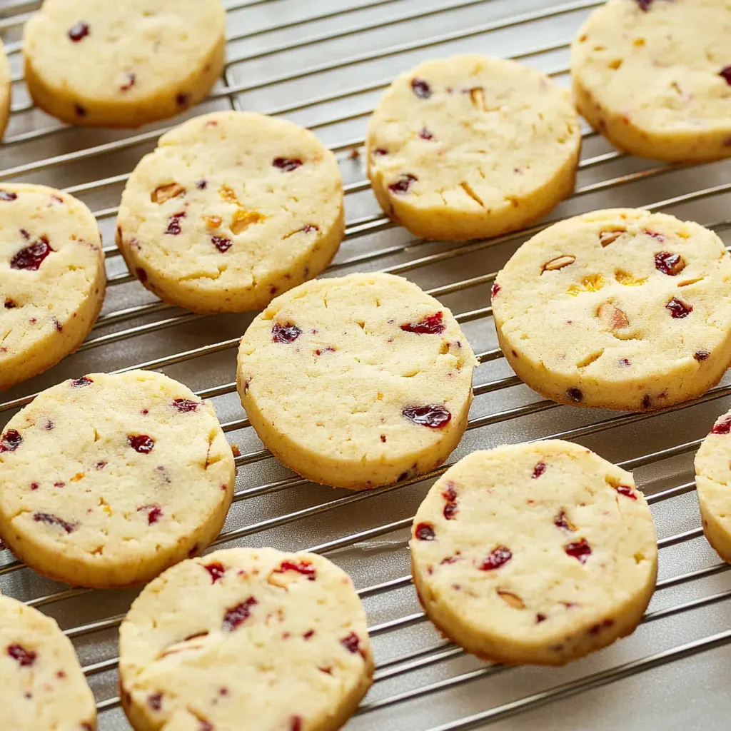 Festive Shortbread Cookies