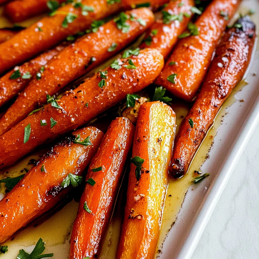 Maple Roasted Carrots