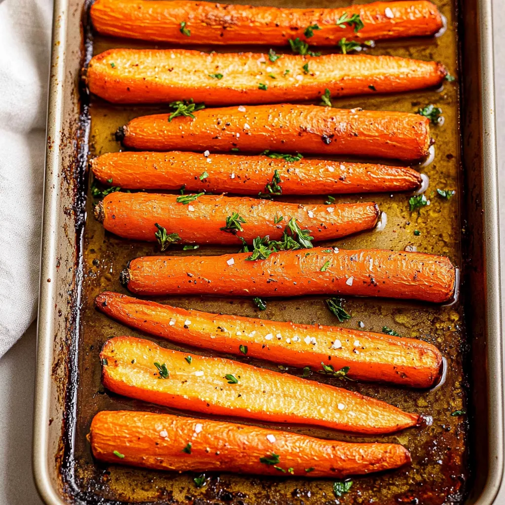 Sweet Maple Glazed Carrots