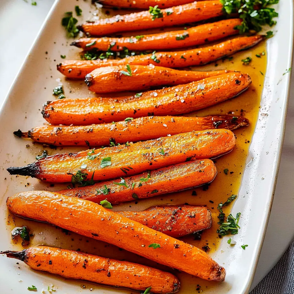 Easy Maple Roasted Carrots Recipe