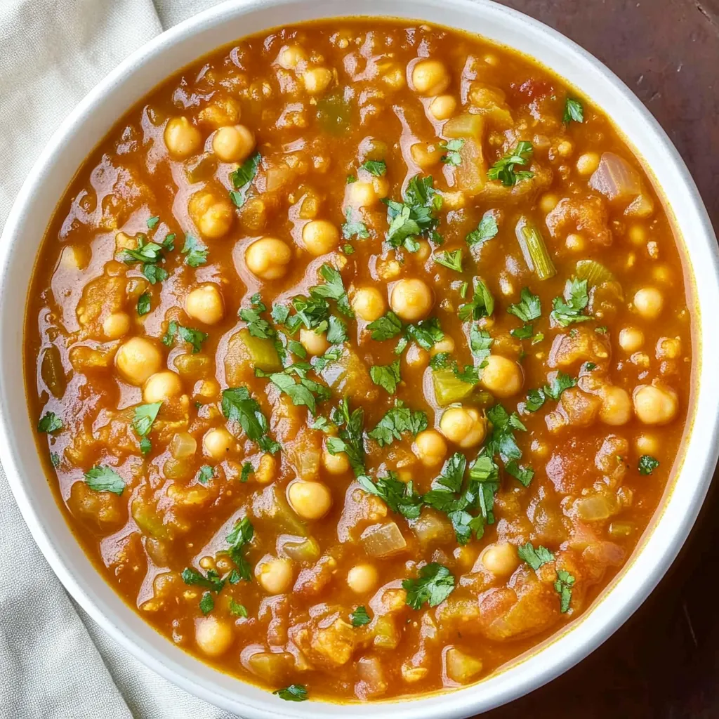 Hearty Moroccan Harira Soup Recipe