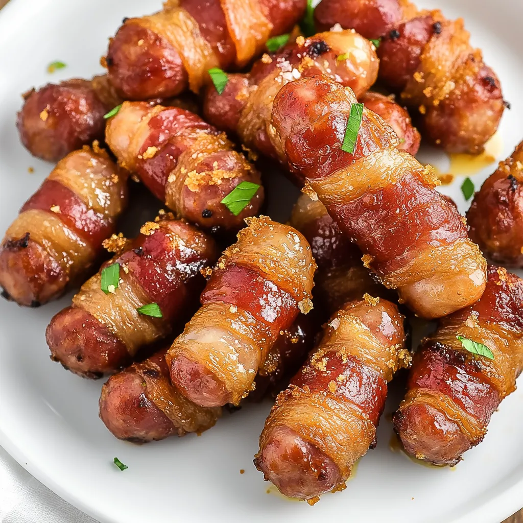 Bacon-Wrapped Smokies