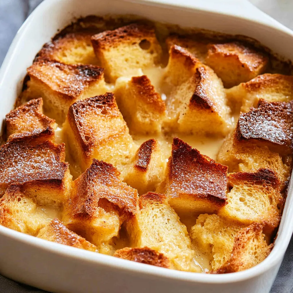 Bread Pudding Dessert