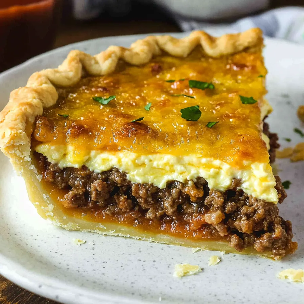 Cheeseburger Pie