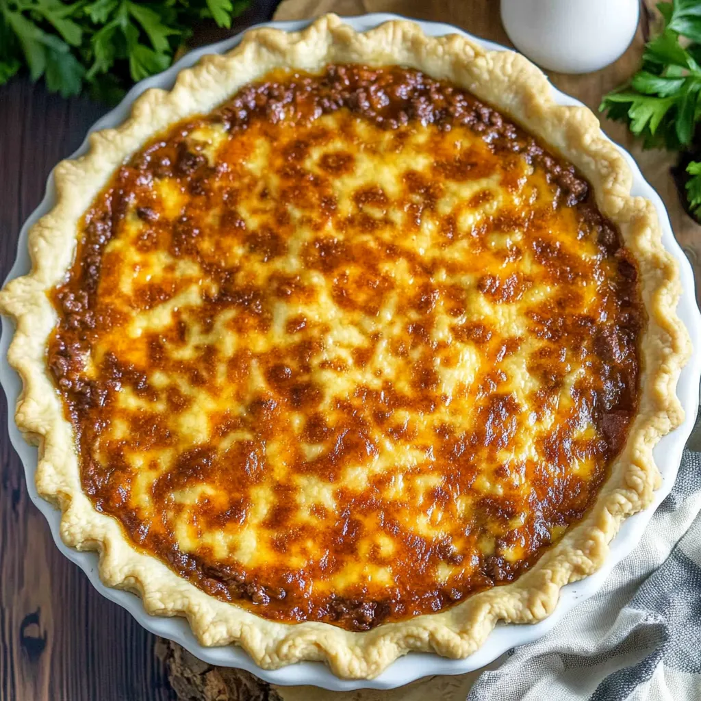 Cheeseburger Pie Recipe