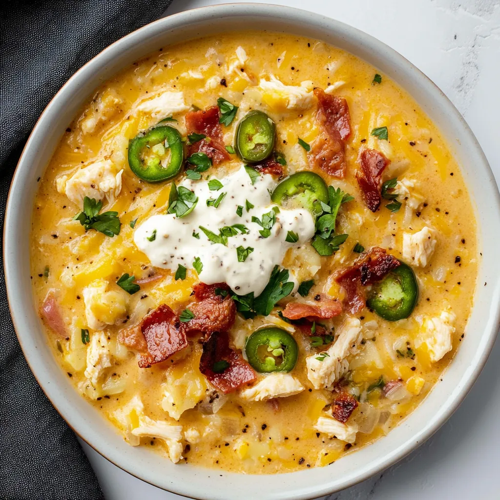 Easy Jalapeno Chicken Soup Recipe