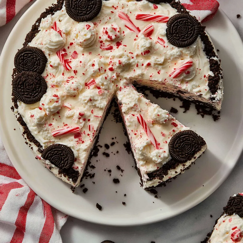 Peppermint Cheesecake No Baking