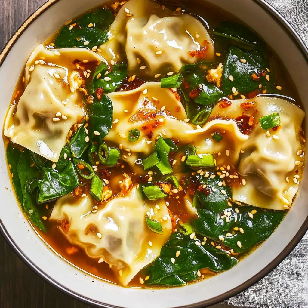 Easy Wonton Soup