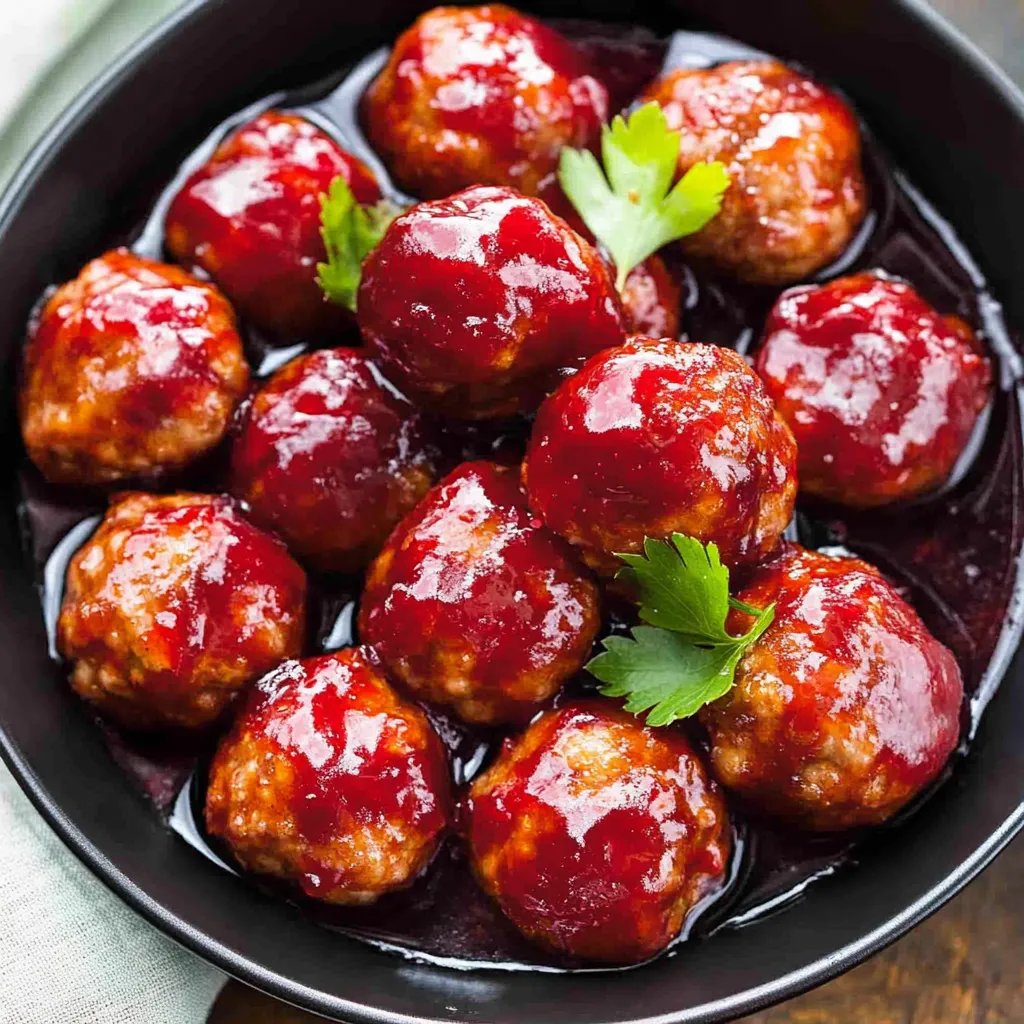 Cranberry Meatballs