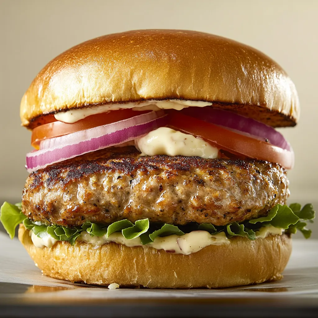 Easy Turkey Burgers Recipe