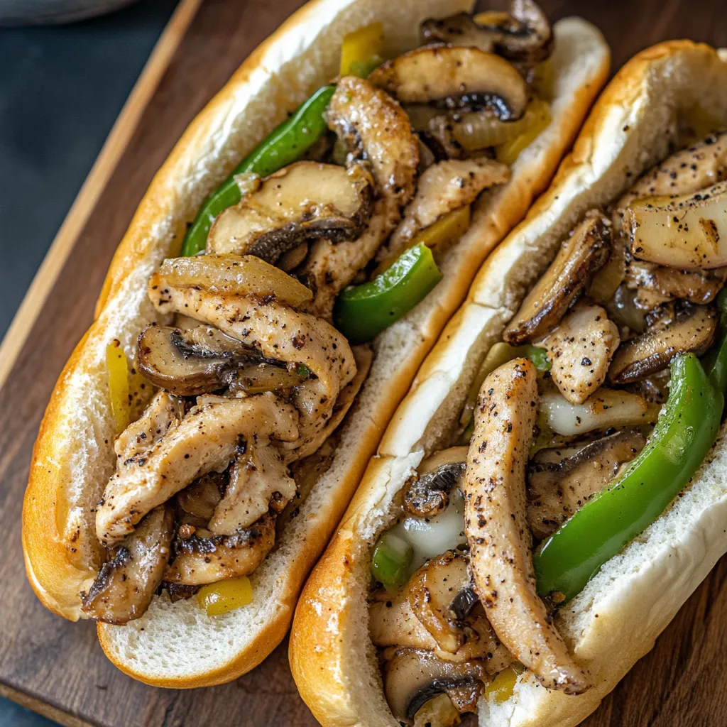 Chicken Philly Cheesesteak Recipe