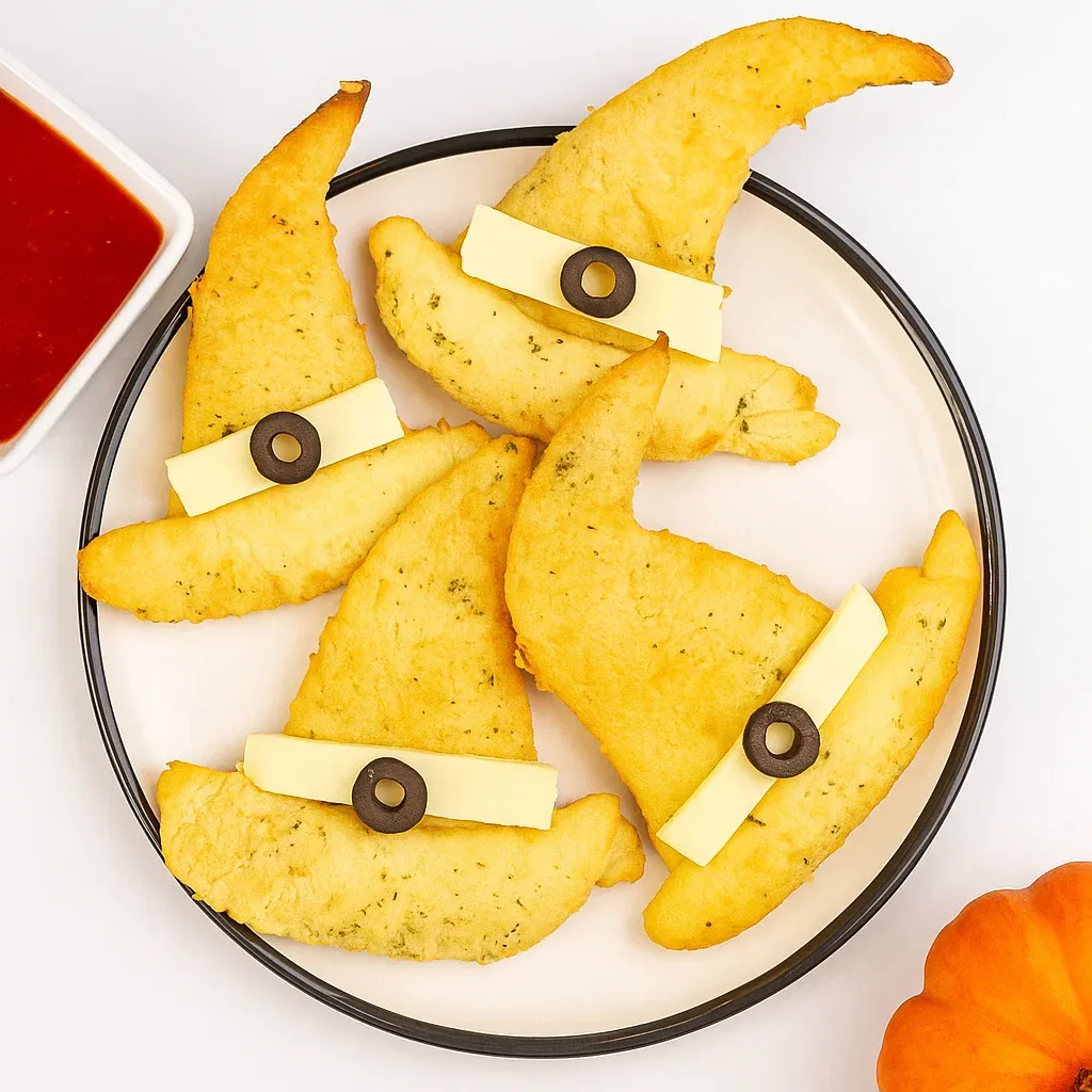 Halloween Crescent Roll Hats