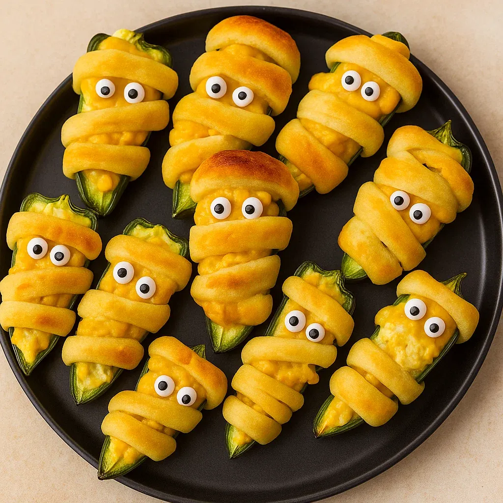 Halloween Jalapeno Poppers