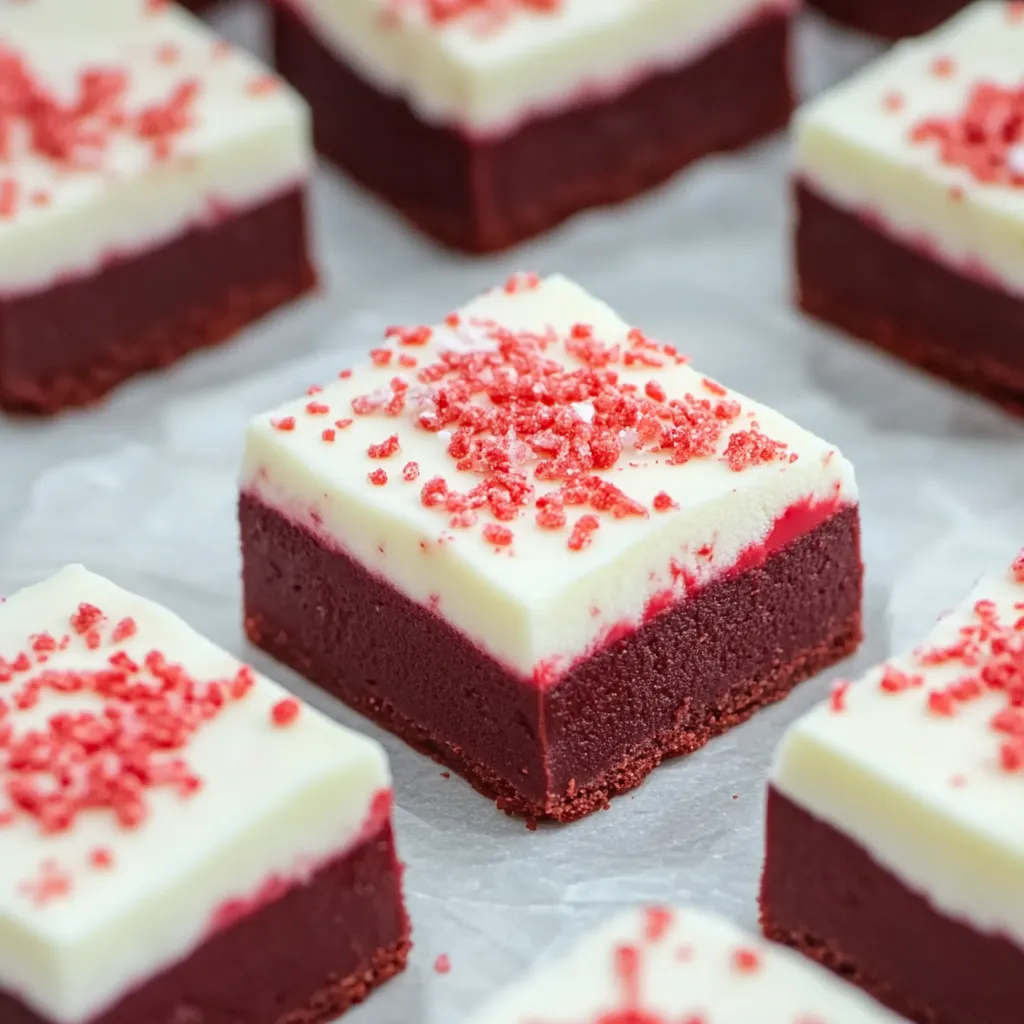 Easy Red Velvet Fudge Recipe