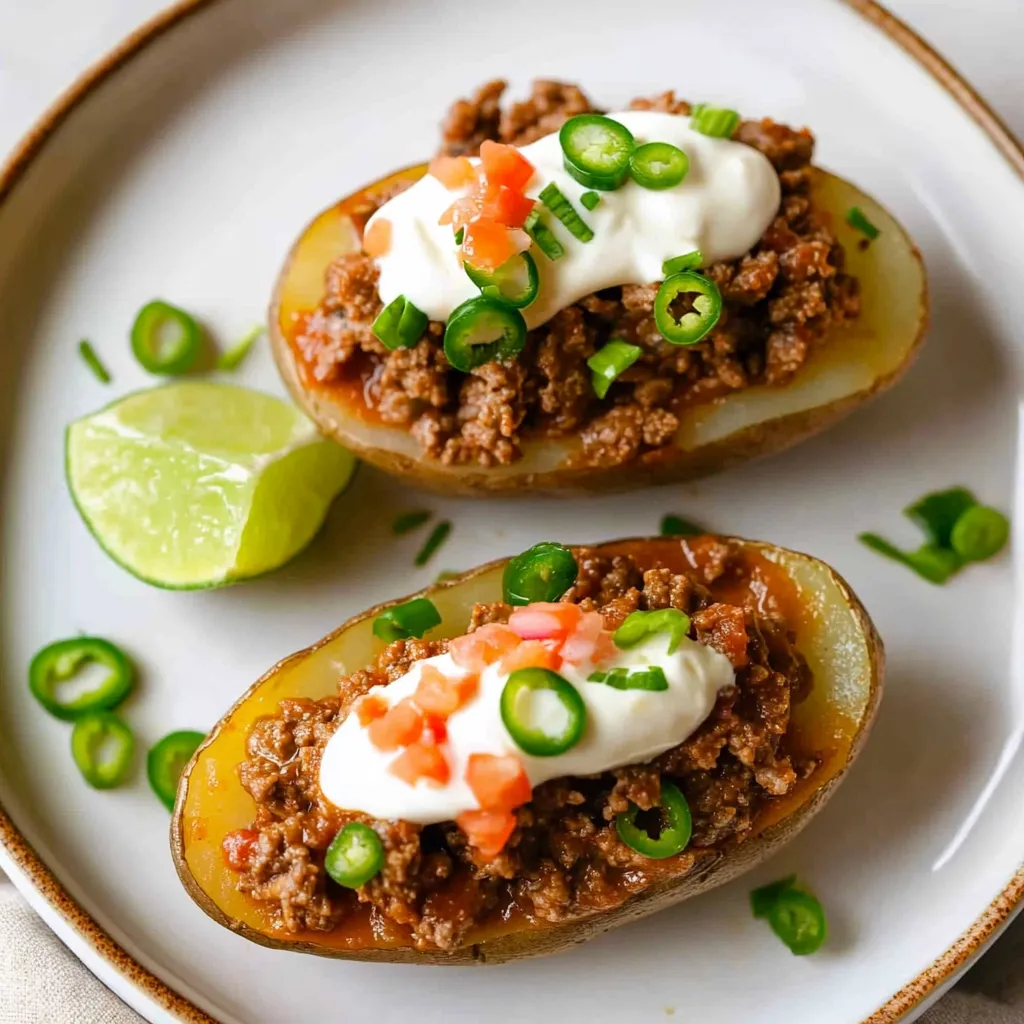 Taco Baked Potato