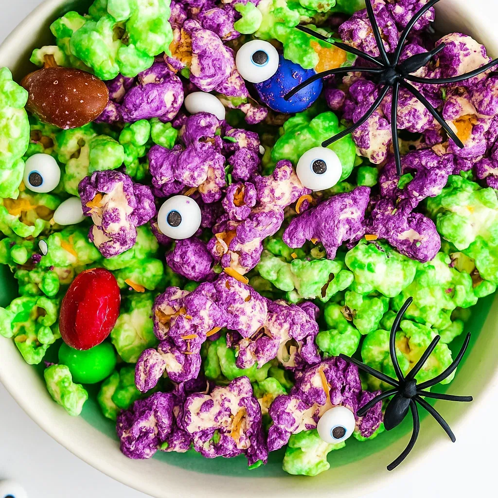 Easy Halloween Popcorn Snack
